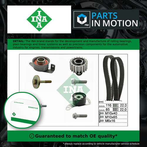 Timing belt kit fits ford - belt,