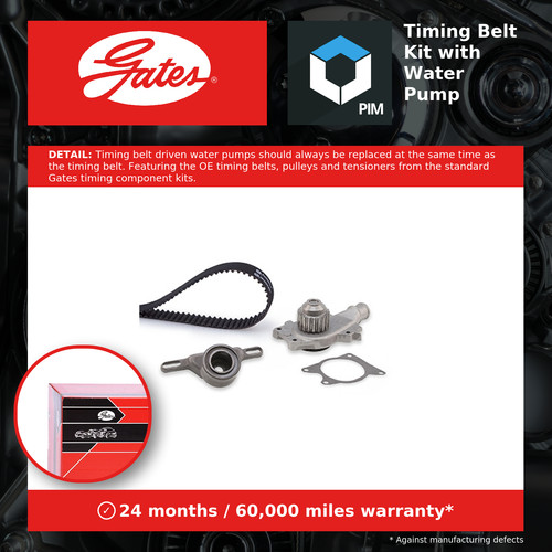 Timing belt water pump kit - timing,