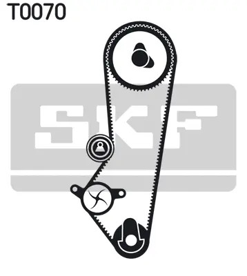 Water pump timing belt kit - pump,